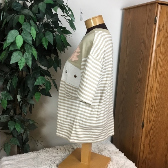 Regent - Sutton LLC short sleeve XL sea shell top - Picture 7 of 11